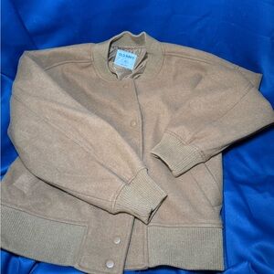 NWOT Old Navy Camel Color Bomber Jacket